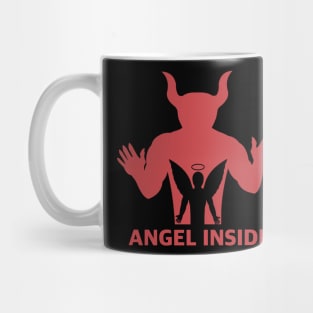 Angel Inside red Mug